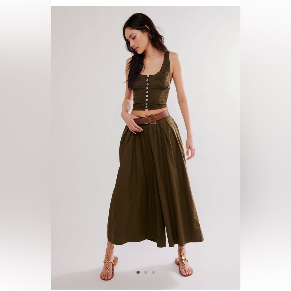 Free People Into you Eyelet Pant set